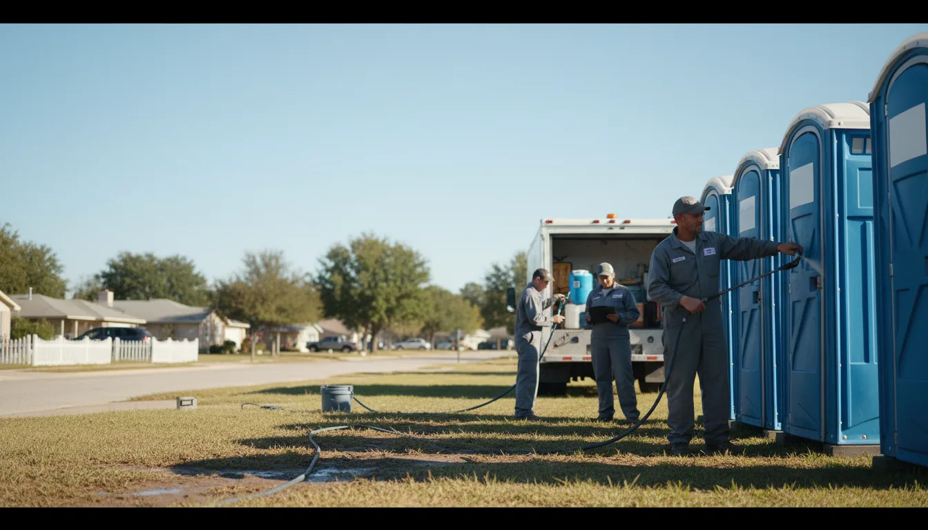 Long-Term Portable Toilet Rental in Winstonville, MS near me